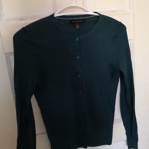 Banana Republic Teal Cardigan Size XXS